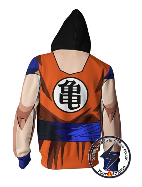 Dragon Ball Z - Goku Master Roshi Symbol ZipUp Armour - Dragon Ball Z Hoodies Jackets